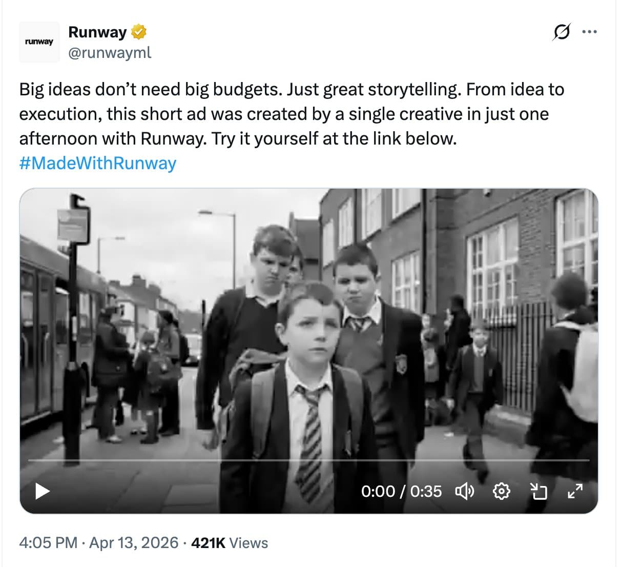 KI-Videotools revolutionieren die Werbung: Wie Runways Demo das Ende traditioneller Produktionshürden einläutet