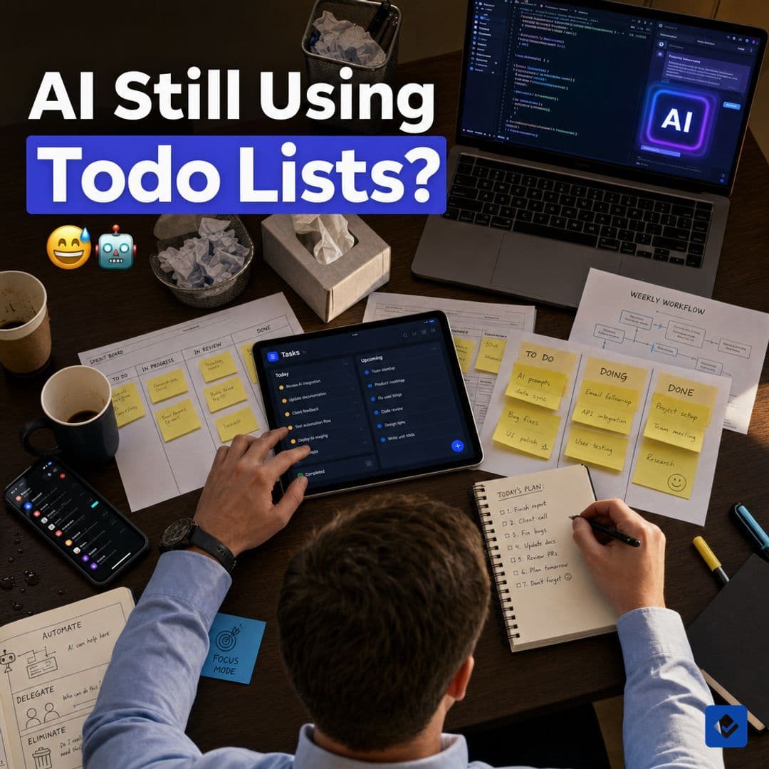 Warum KI unsere To-do-Liste immer noch nicht überflüssig macht