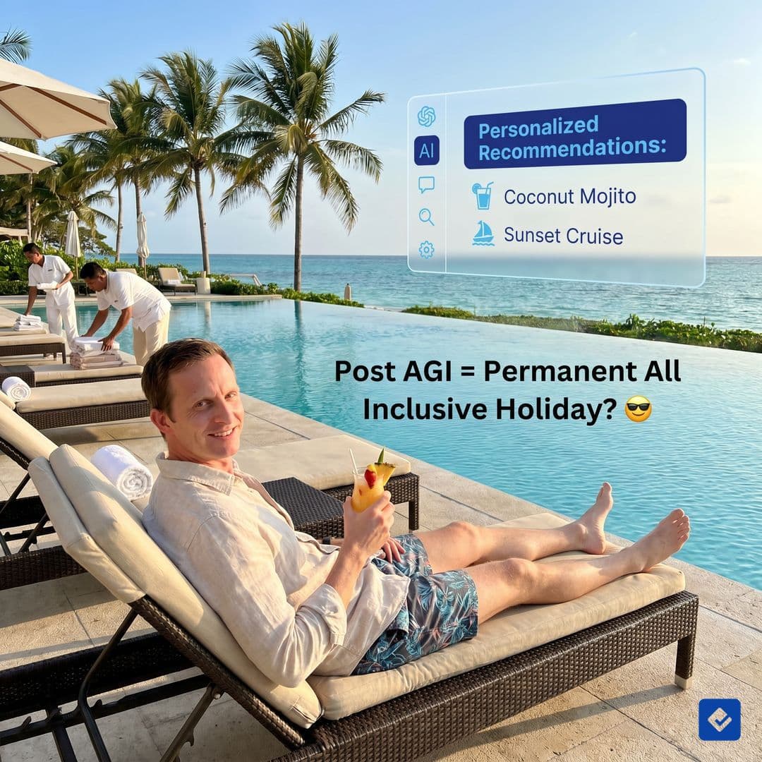 Why My All-Inclusive Resort Vacation Convinced Me AGI Could Actually Work