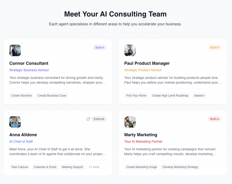 alldone.team — Find Value Proposition